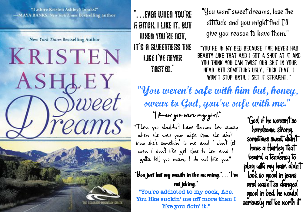 Sweet Dreams (Colorado Mountain Series) by Kristen Ashley | Review on www.bxtchesbeblogging.com