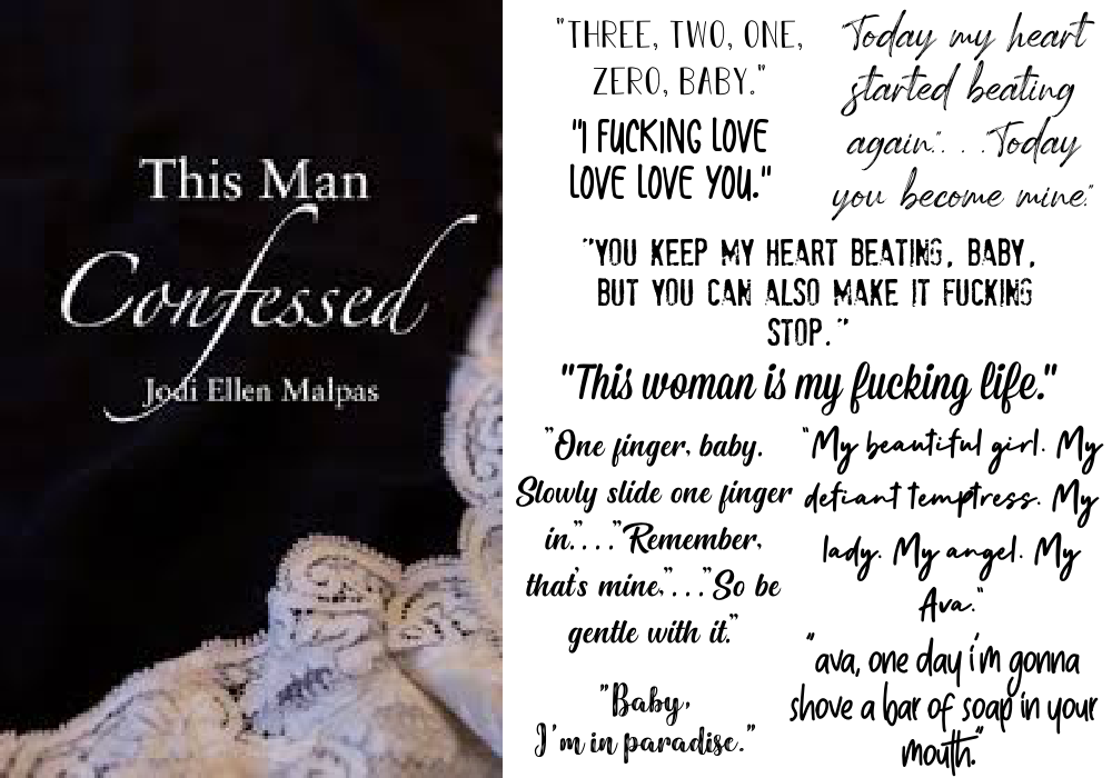 This Man Confessed (This Man Series, Book #3) by Jodi Ellen Malpas | Review on www.bxtchesbeblogging.com