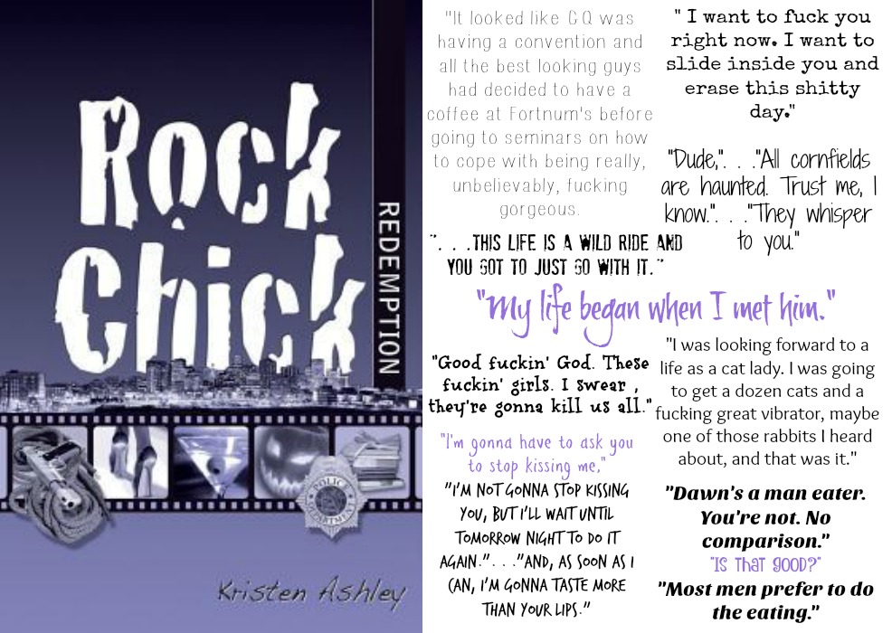 Rock Chick Redemption (Book #3 Rock Chick Series) by Kristen Ashley | Review on www.bxtchesbeblogging.com