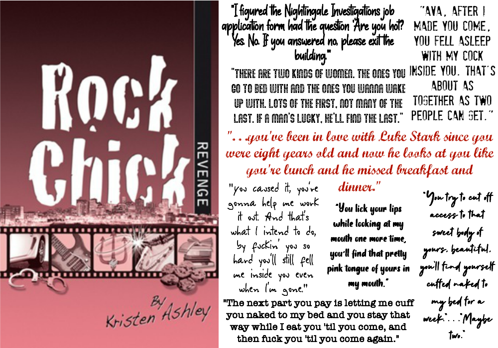 Rock Chick Revenge (Rock Chick Series, Book #5) by Kristen Ashley | Review on www.bxtchesbeblogging.com