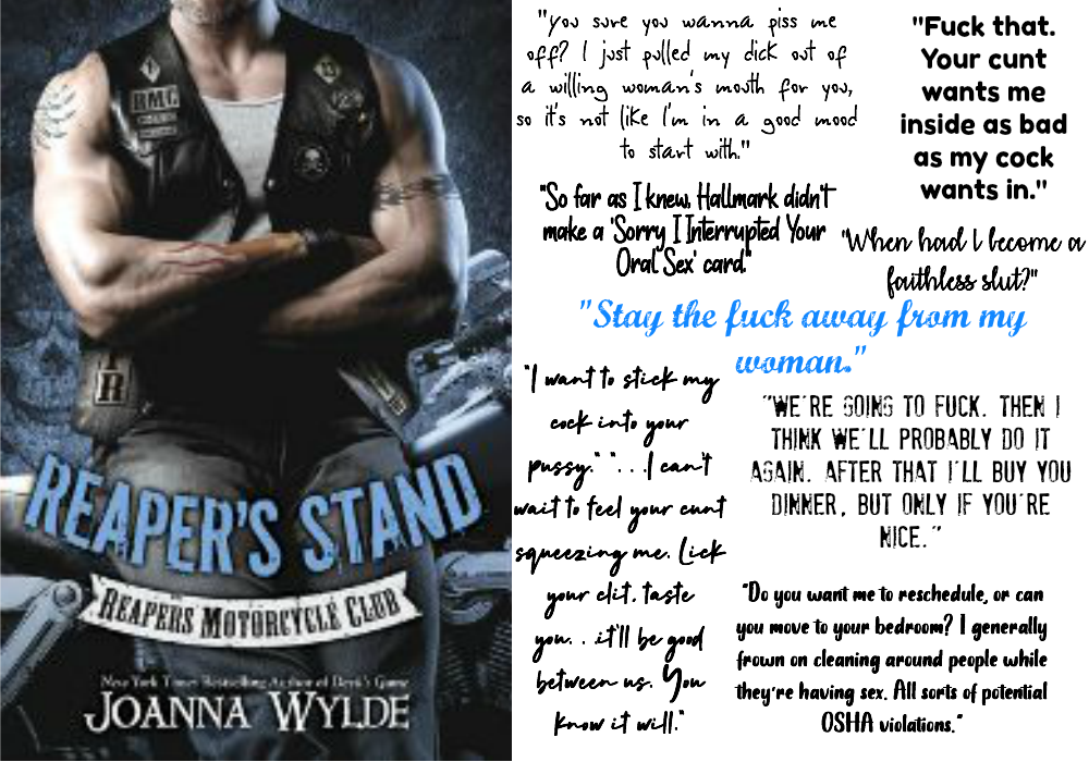 Reaper's Stand (Reaper's Motorcycle Club Series, Book #4) by Joanna Wylde | Review on www.bxtchesbeblogging.com