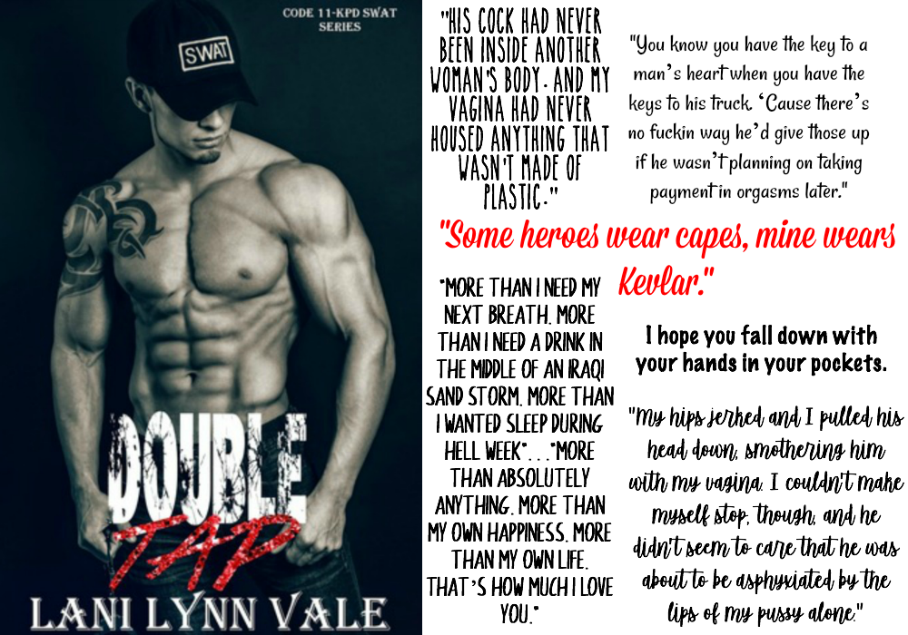 Book Two KPD SWAT Series (Double Tap) by Lani Lynn Vale | Review on www.bxtchesbeblogging.com
