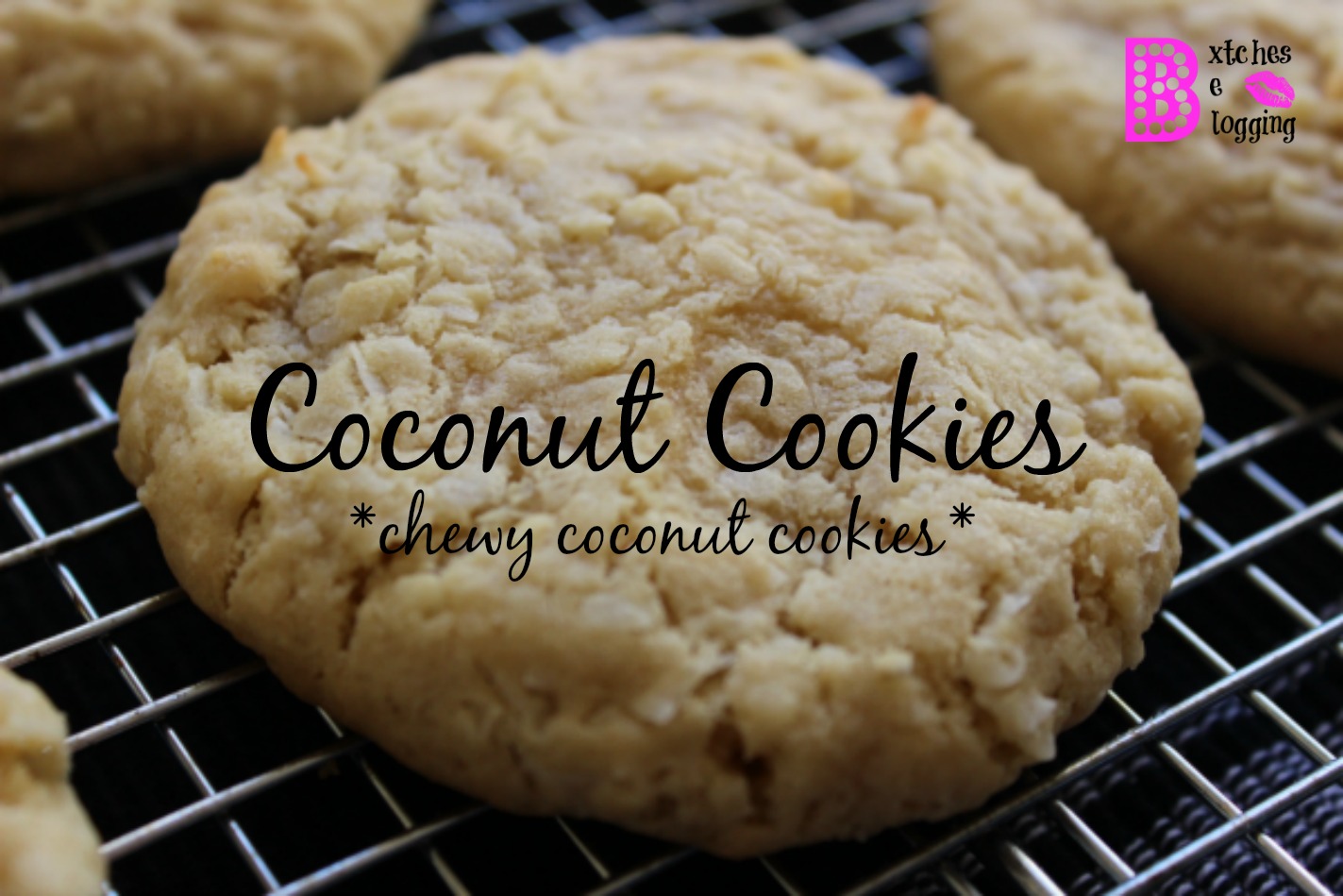 Coconut Cookies | Recipe on www.bxtchesbeblogging.com