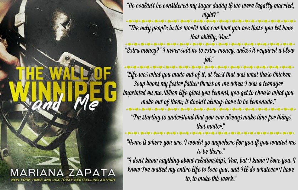 The Wall of Winnipeg and Me by Mariana Zapata | Review on www.bxtchesbeblogging.com