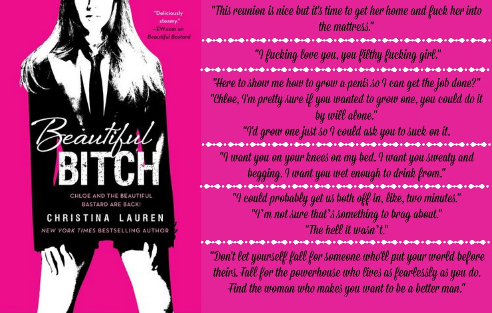 Beautiful Bitch (Beautiful Series, Book #1.5) by Christina Lauren | Review on www.bxtchesbeblogging.com