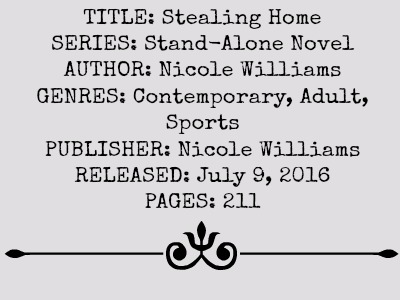 Stealing Home by Nicole Williams | Review on www.bxtchesbeblogging.com