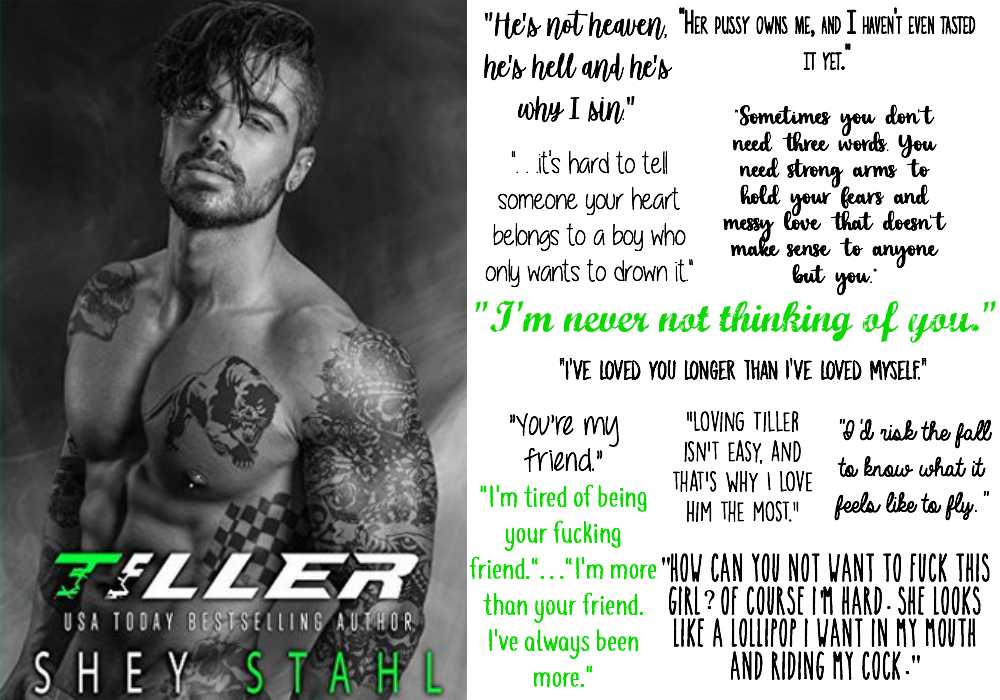 Tiller (FMX Series, Book #2) by Shey Stahl | Review on www.bxtchesbeblogging.com