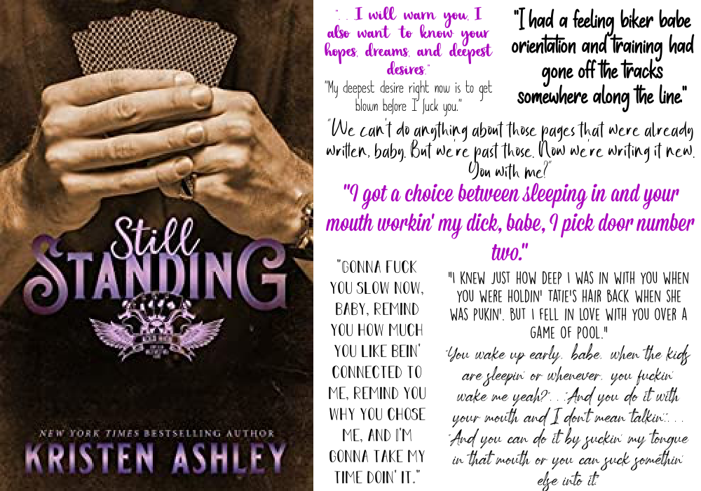 Still Standing (Wild West MC Series, Book #1) by Kristen Ashley | Review on www.bxtchesbeblogging.com